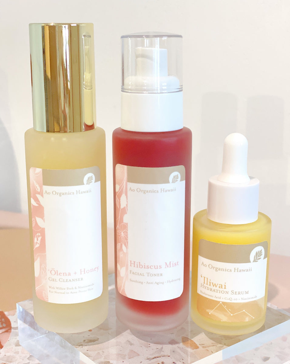 Combination Skin Bundle Ao Organics Hawaii