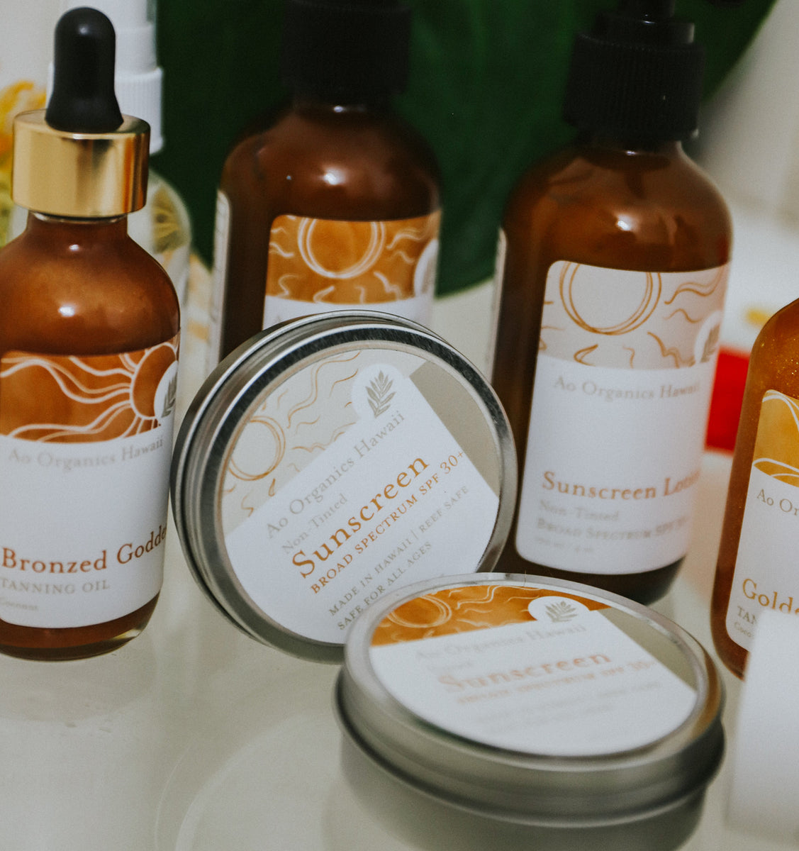 Sun Care Line Ao Organics Hawaii