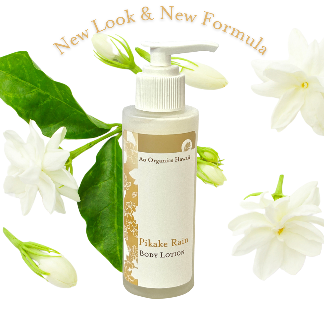 Pikake Rain Body Lotion Ao Organics Hawaii