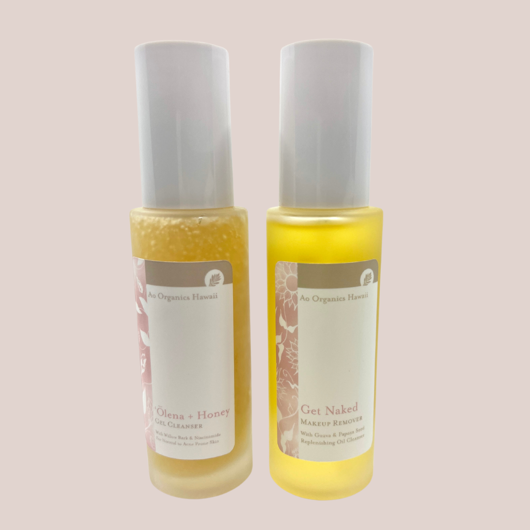 DOUBLE CLEANSE DUO Ao Organics Hawaii