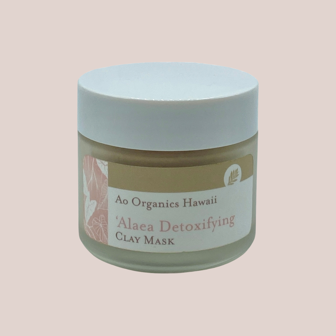 Alaea Detoxifying Clay Mask – Ao Organics Hawaii